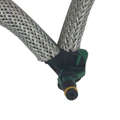 Engine Fuel Injector Leak Off Pipes Installation Parts Set For C4 C5