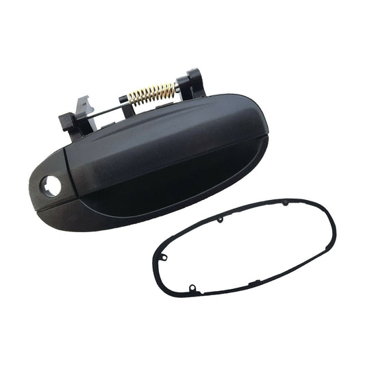 Durable Front Outer Right Hand Door Handle Black Compatible With Holden Barina TK Hatch 2005-2011