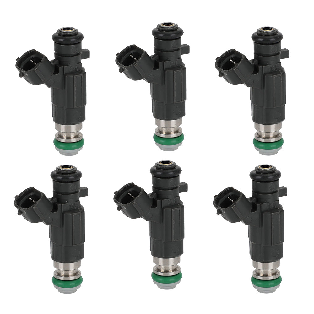 6x Fuel Injectors Compatible with Holden Rodeo RA 3.5L V6 2003-2006 JECS FBJC100
