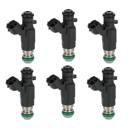 6x Fuel Injectors Compatible with Holden Rodeo RA 3.5L V6 2003-2006 JECS FBJC100
