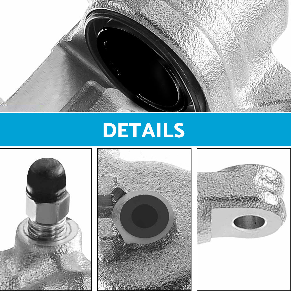 Front Left Rear Brake Caliper Compatible With Jeep Cherokee XJ, Wrangler TJ & Grand Cherokee