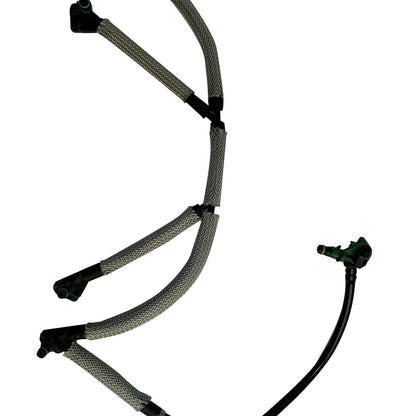 Engine Fuel Injector Leak Off Pipes Installation Parts Set For C4 C5