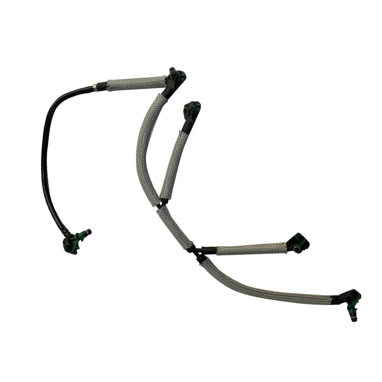 Engine Fuel Injector Leak Off Pipes Installation Parts Set For C4 C5