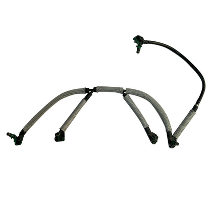 Engine Fuel Injector Leak Off Pipes Installation Parts Set For C4 C5